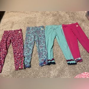 Size 4 lot of wildflower leggins